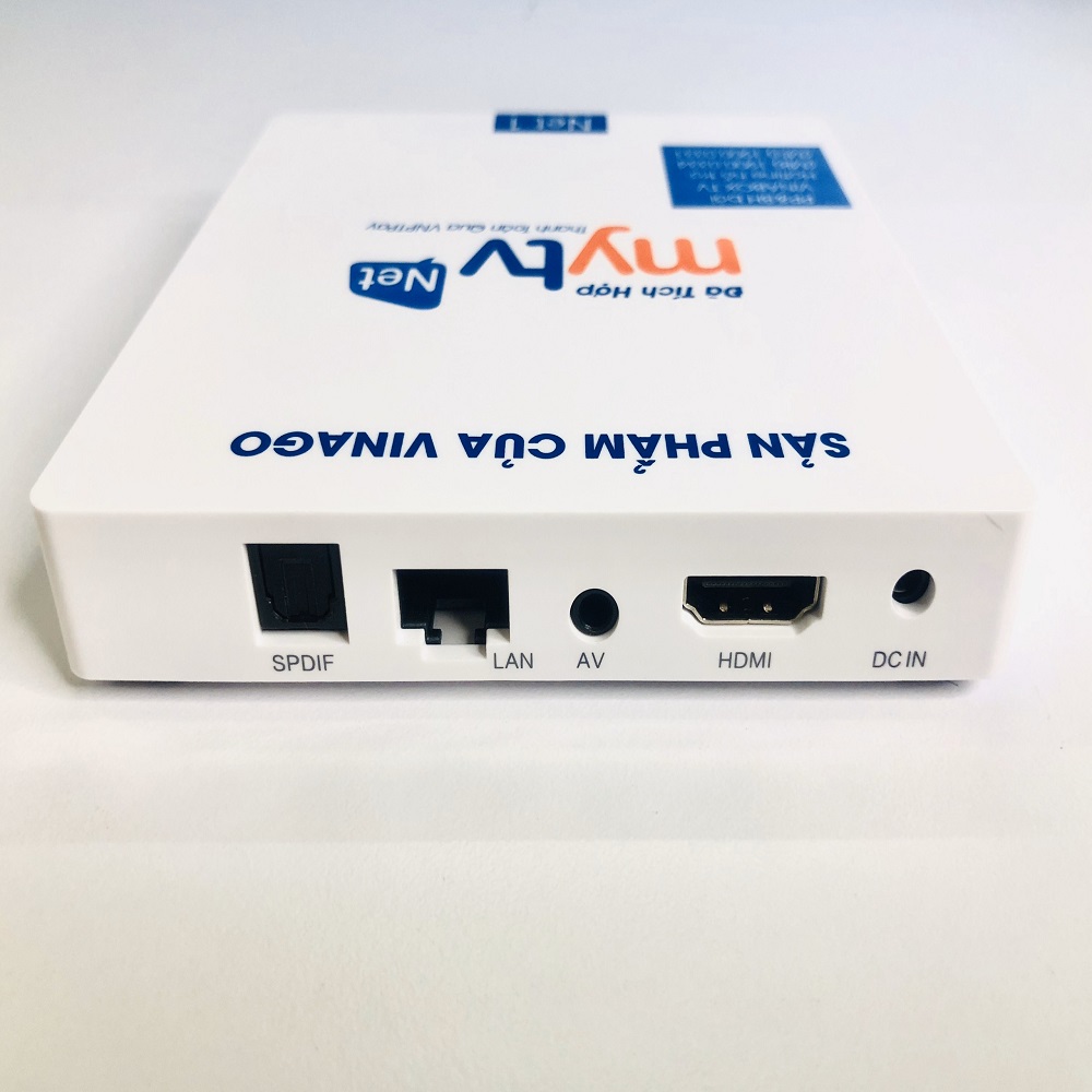 Android tivi Box MyTV NET 2GB bản 2019 4K utra, điều khiển giọng nói 1 chạm - HÀNG CHÍNH HÃNG