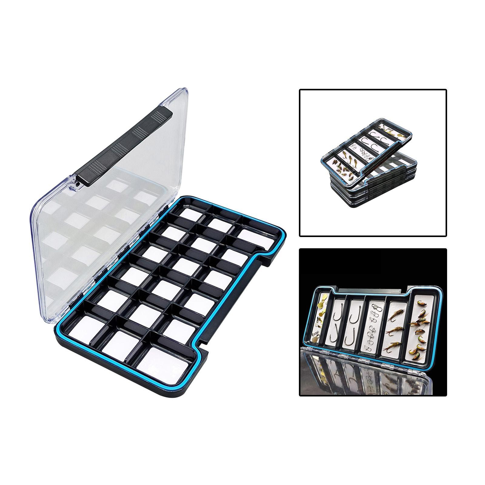 Waterproof Fly Box  Fly Holder Case Pocket Fly Fishing Flies Storage