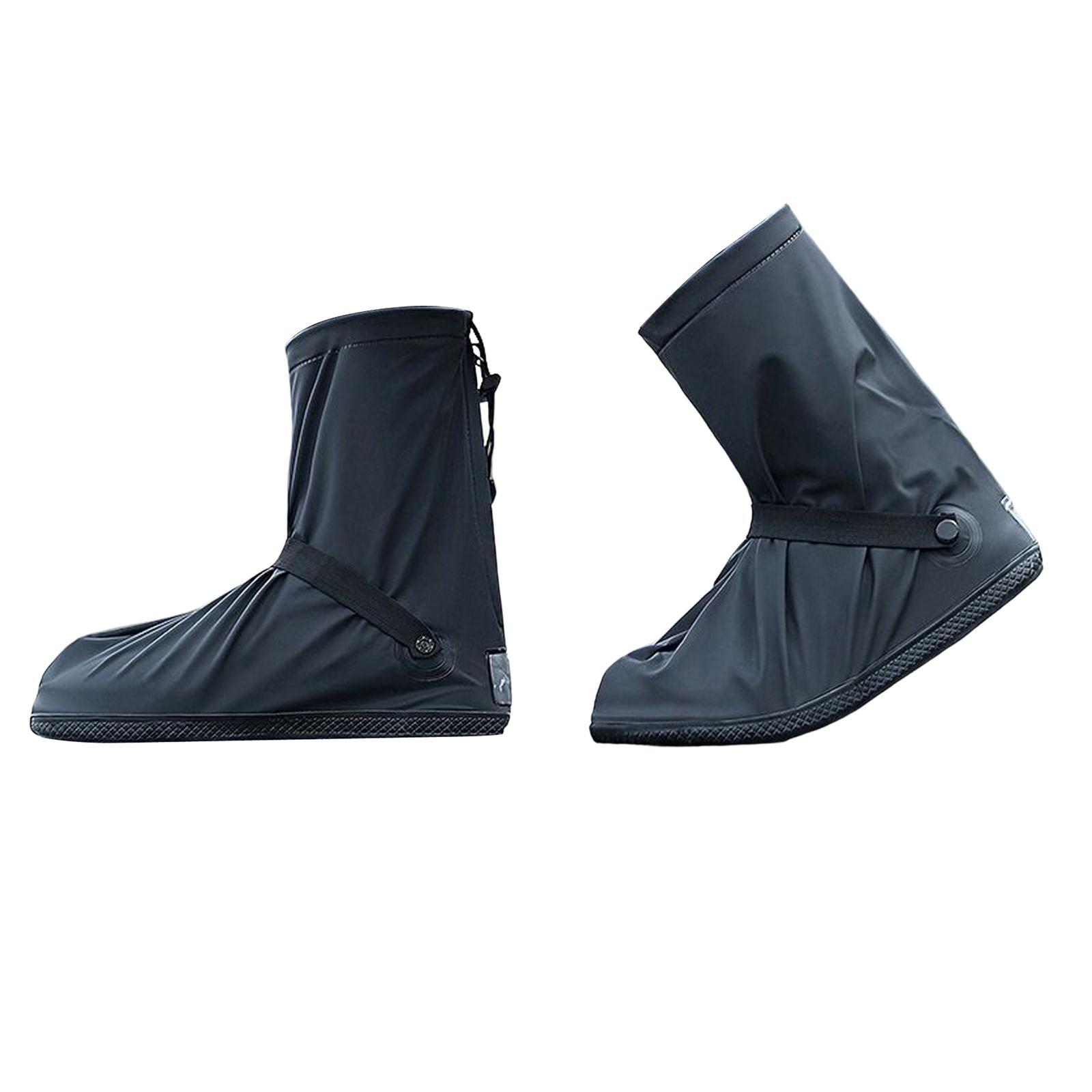 Waterproof Boots Covers ,Rain Shoe Cover, Galoshes ,Foldable ,Slip Resistance ,Shoe Protectors Overshoes Reusable Rain Boots for Fishing Mud Snow