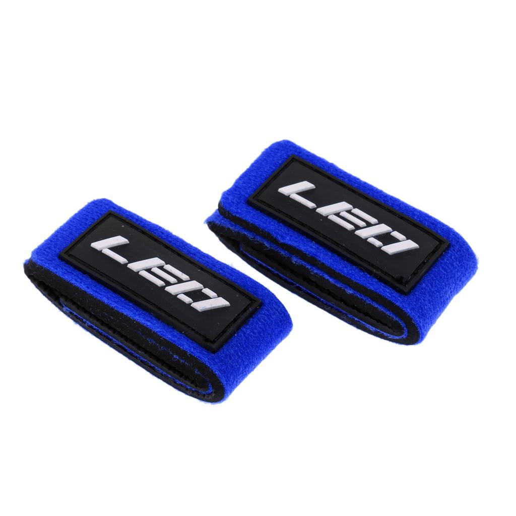 2Pcs Fishing Rod Strap Belt Rod Ties Wrapping Bands Pole Fasteners