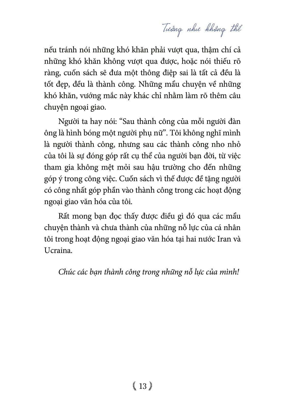 Sách - Tưởng Như Không Thể - Những Câu Chuyện Ngoại Truyện Tại Iran Và Ucraina