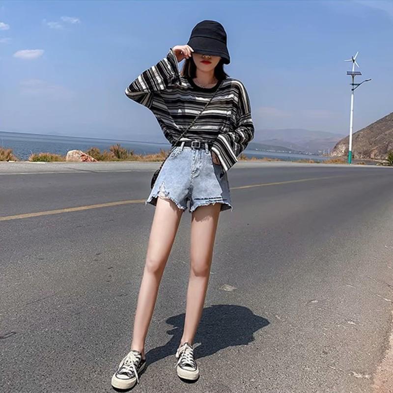 Quần Short Jeans Rách Thời Trang Nữ Cá Tính