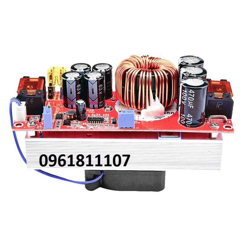 Mạch tăng áp 1800W 40A kích tốc xe điện, năng lượng mặt trời