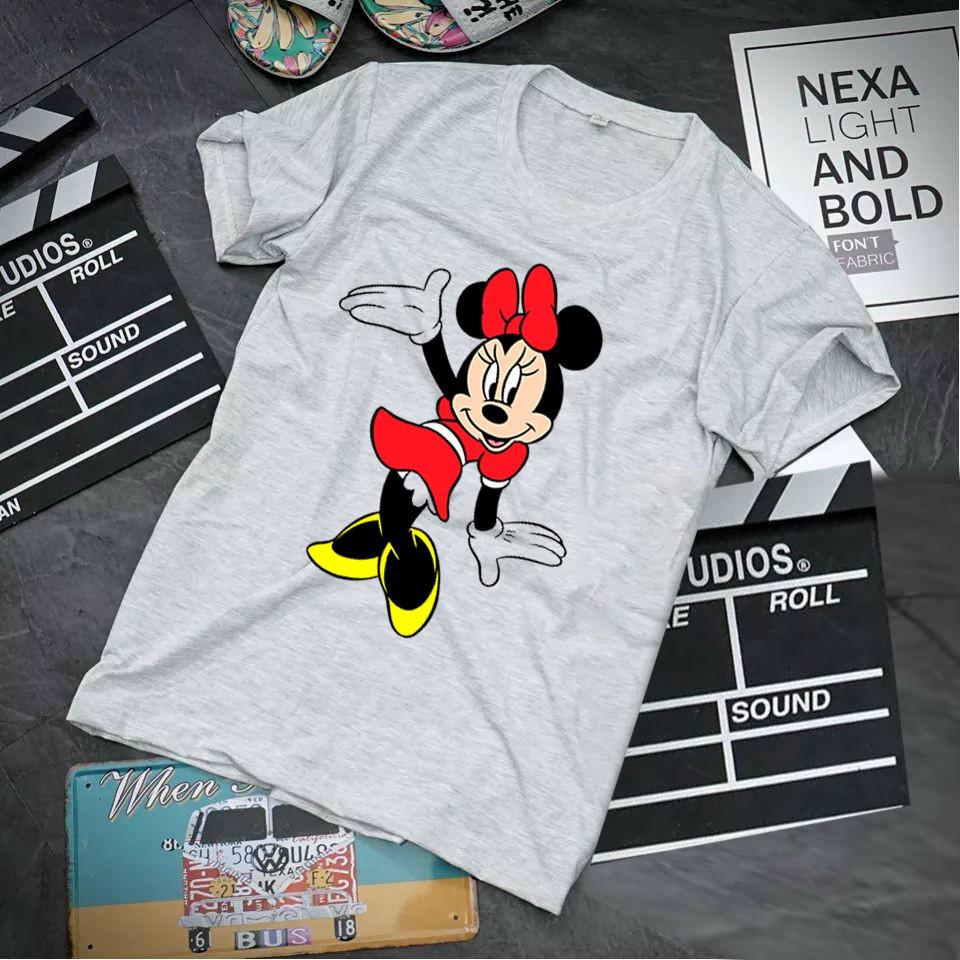 Áo thun chuột Mickey xinh xắn dễ thương chất thun đẹp