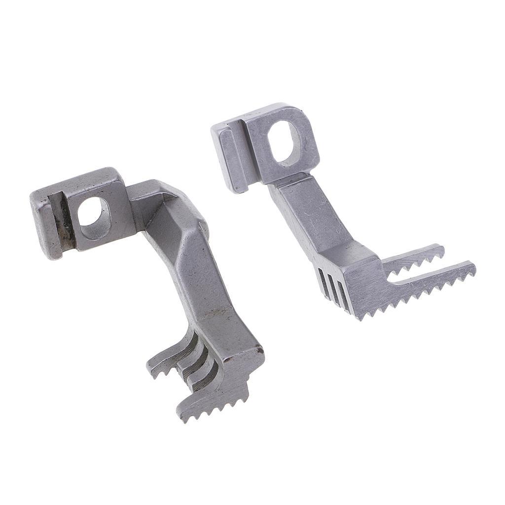 Durable Steel Feed Dogs Set for Industrial Overlock Lockstitch Machine