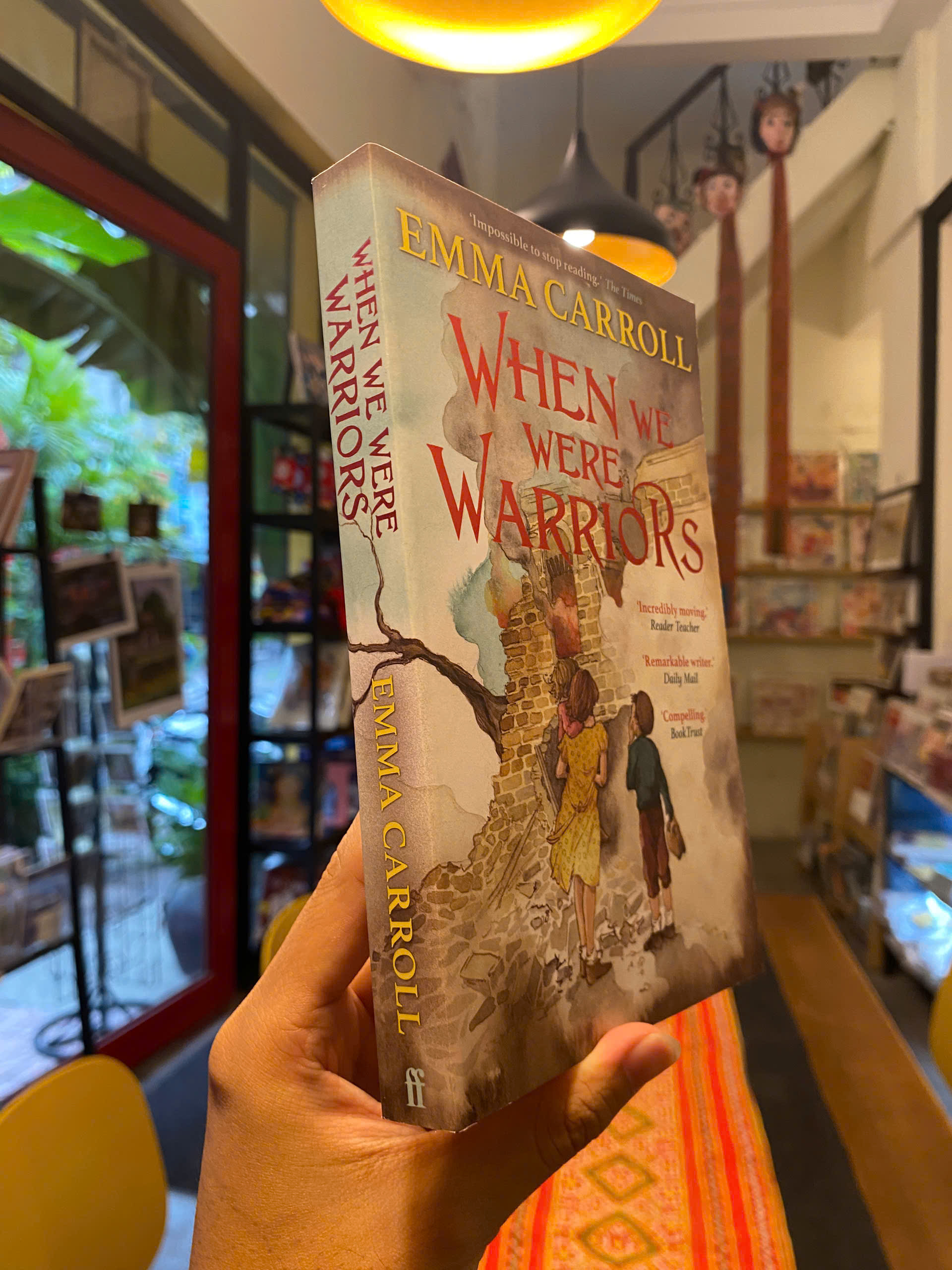 Sách - When We Were Warriors by Emma Carroll - Sách thiếu nhi tiếng Anh/ Children English Book