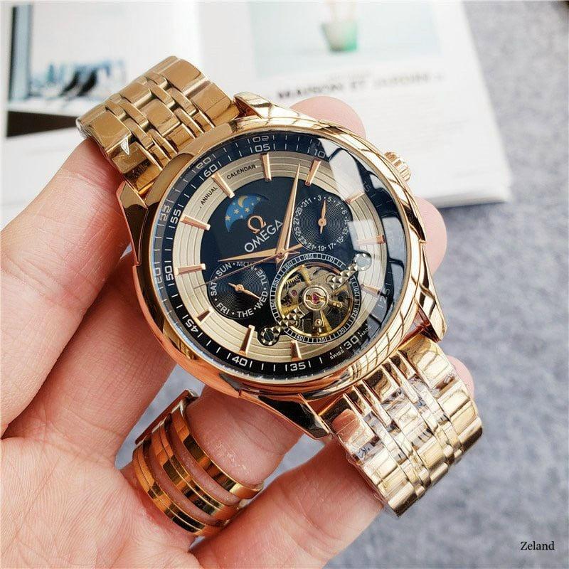 Đồng hồ cơ Omega O80 dành cho nam, siêu phẩm đồng hồ cơ của phái mạnh