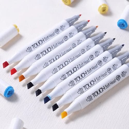 Màu Marker Touch Soft Head đời 7 loại 24/40/60/80 màu