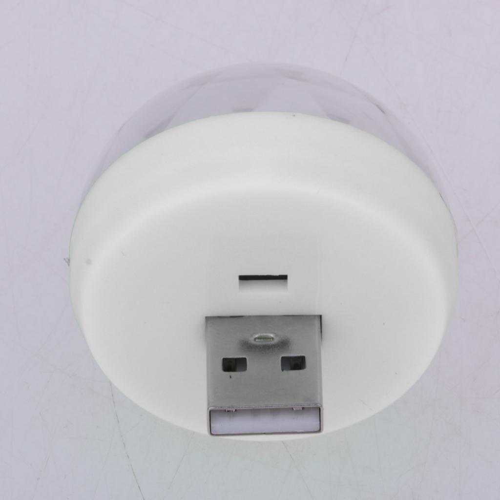 2xUSB Mini  for Home Party   DJ Lighting White