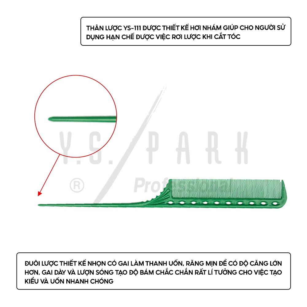 Lược chải hóa chất chuyên dụng YS PARK chịu nhiệt đuôi nhọn kèm gai YS-111 chính hãng