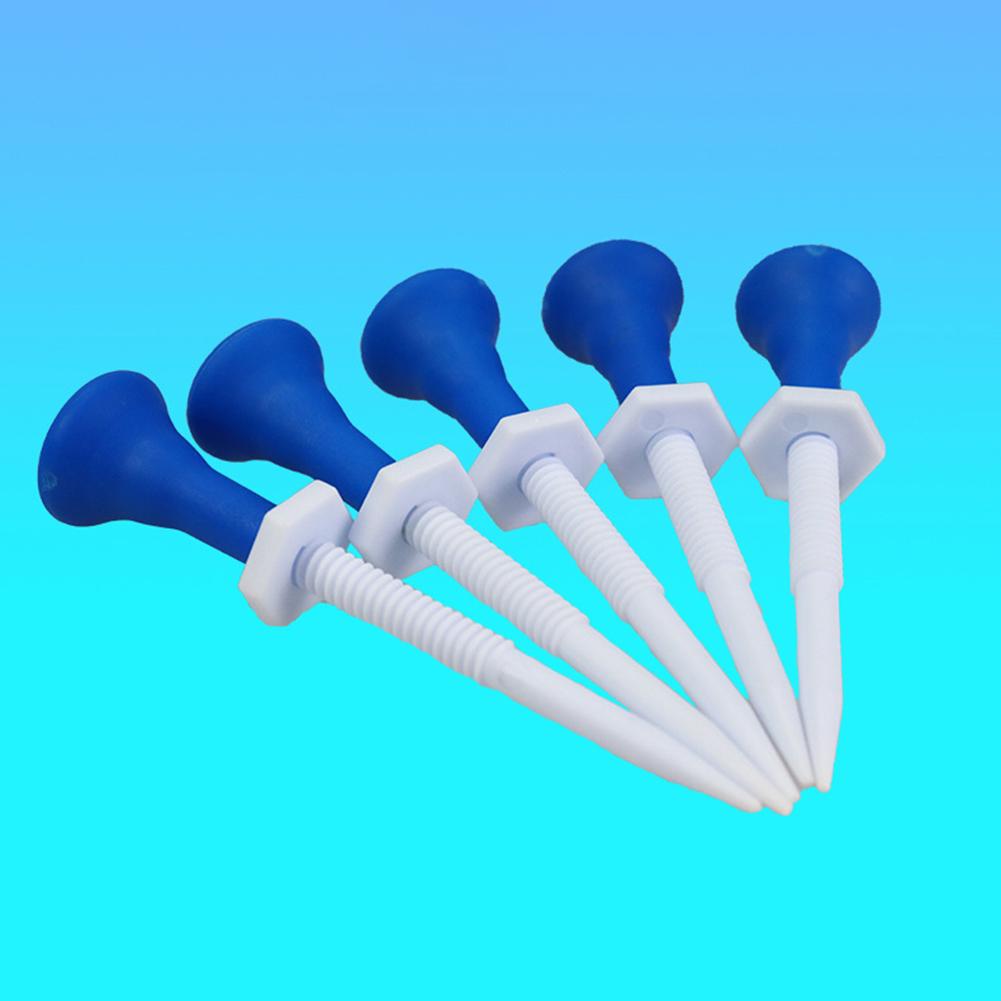 5pcs Golf Ball Nail Tees Điều chỉnh Chiều cao Mini Golf Huấn luyện Bóng Đứng huấn luyện di động AIDS Phụ kiện thể thao ngoài trời Màu sắc: 5PCS