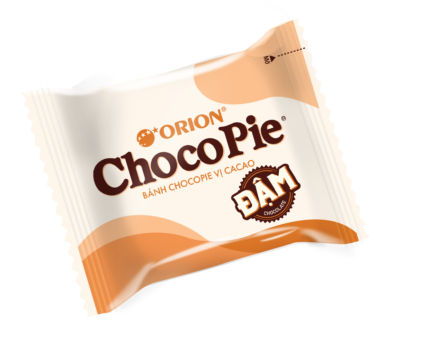 Hộp 12 gói bánh CHOCOPIE ĐẬM vị ca cao (360G)