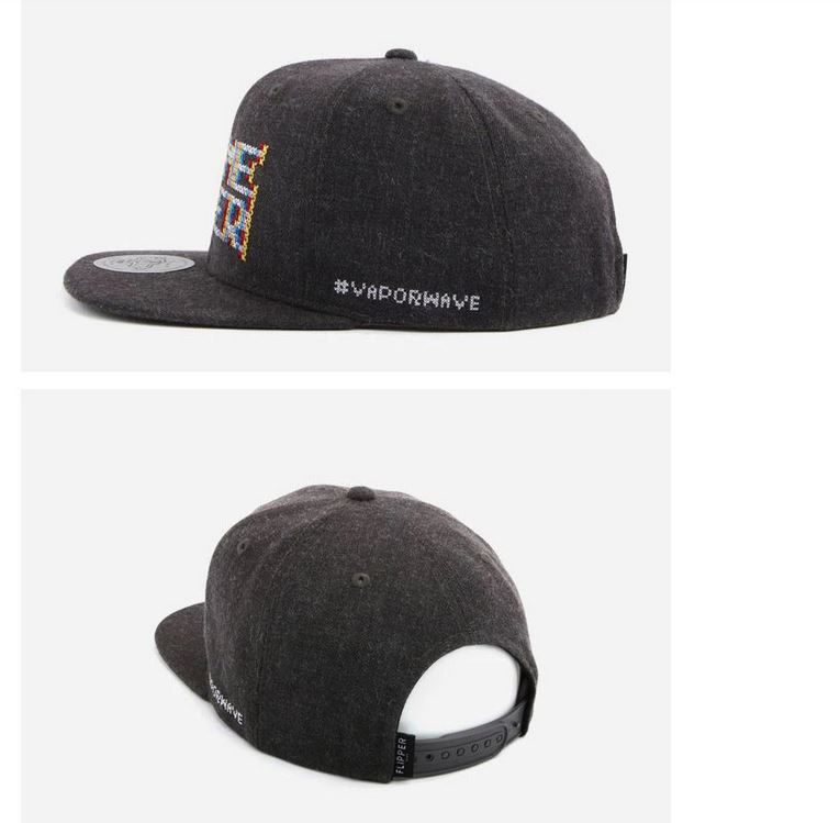 PREMI3R Mũ Snapback Nón snapback VW game charcoal mũ lưỡi trai phong cách hàn quốc nón thương hiệu chính hãng