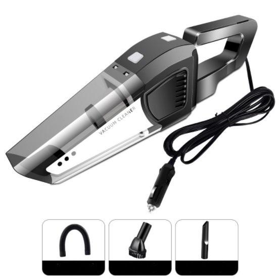 Máy hút bụi cầm tay 12V ô tô lực hút mạnh 120W 4500PA HEPA - AsiaMart88