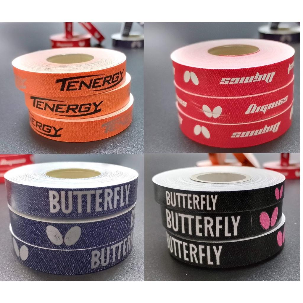 Viền vợt bóng bàn Butterfly, Tenergy, Dignics Cuộn 10 mét hoặc Cắt lẻ dải 1,8 mét