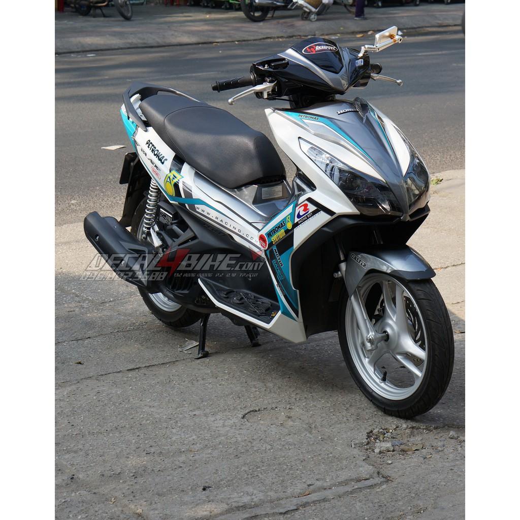 Tem trùm dành cho xe Air Blade 125 Petronas