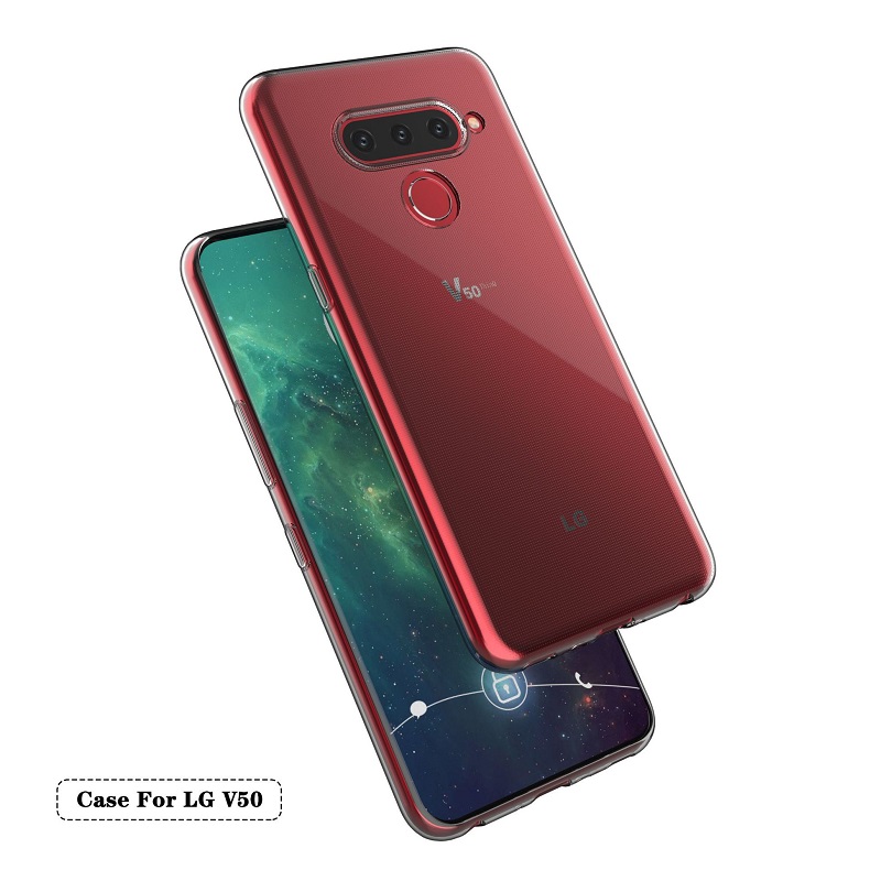 Ốp lưng dành cho LG V50 silicon dẻo trong suốt Loại A+