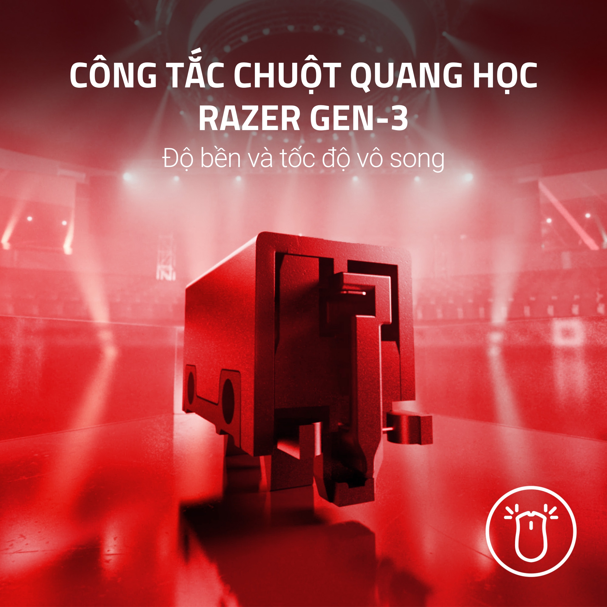 Chuột Gaming Razer Viper V3 Pro Faker Edition | Form Đối Xứng | Polling 8K Hz | DPI 35K | Switch Quang học Gen 3 | Hàng Chính Hãng