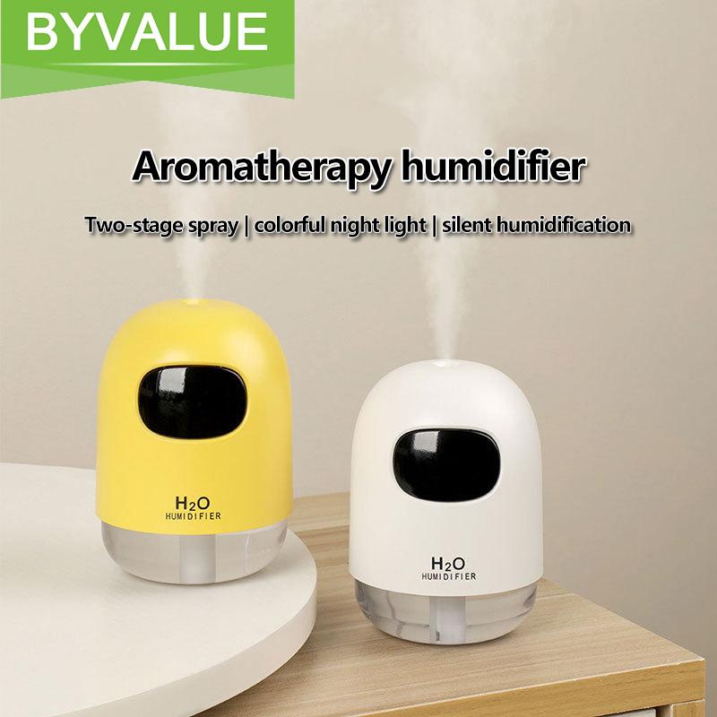 Byvalue Mới Mini Di Động Máy Tạo Độ Ẩm Không Khí Gia Đình Nhỏ Dưỡng Ẩm Thơm Xe Ô Tô Chống Ẩm USB Điều Hòa Không Khí
