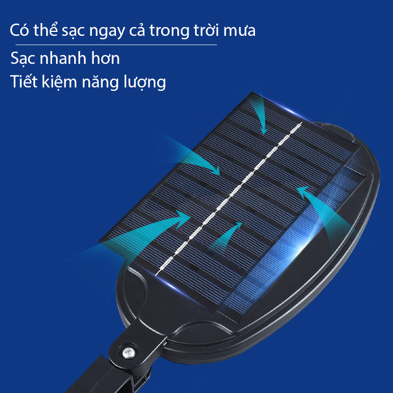 Đèn năng lượng mặt trời, đèn cảm biến bóng to LED COB, hạt đèn chất lượng cao- K1387