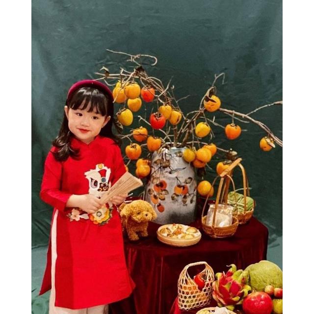 Sét áo dài bé gái đẹp hịn xịn sàn chảnh hàng thiết kế cao cấp. hàng đẹp giá rẻ bao chất toàn quốc