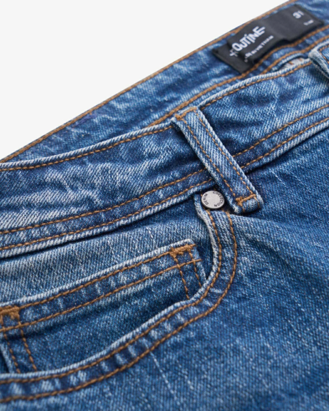 Quần jeans nam dài ROUTINE . Form Slim Fit- 10F24DPA023 | ROUTINE CÀ MAU