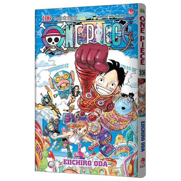 Sách - One Piece - Tập 106 - “Giấc Mơ Của Thiên Tài” - Bản Bìa Áo