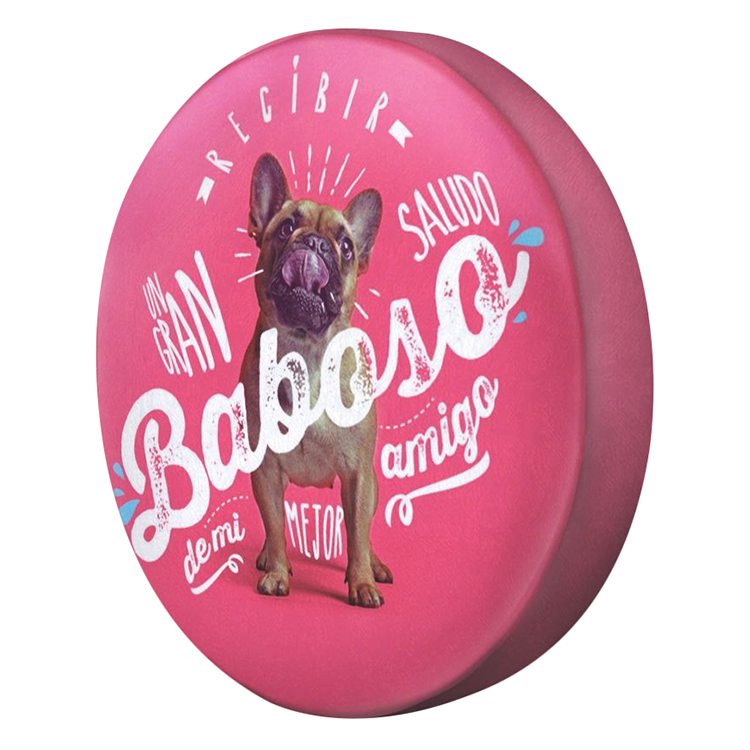 Gối tròn Chó Pug Baboso - GOAA052
