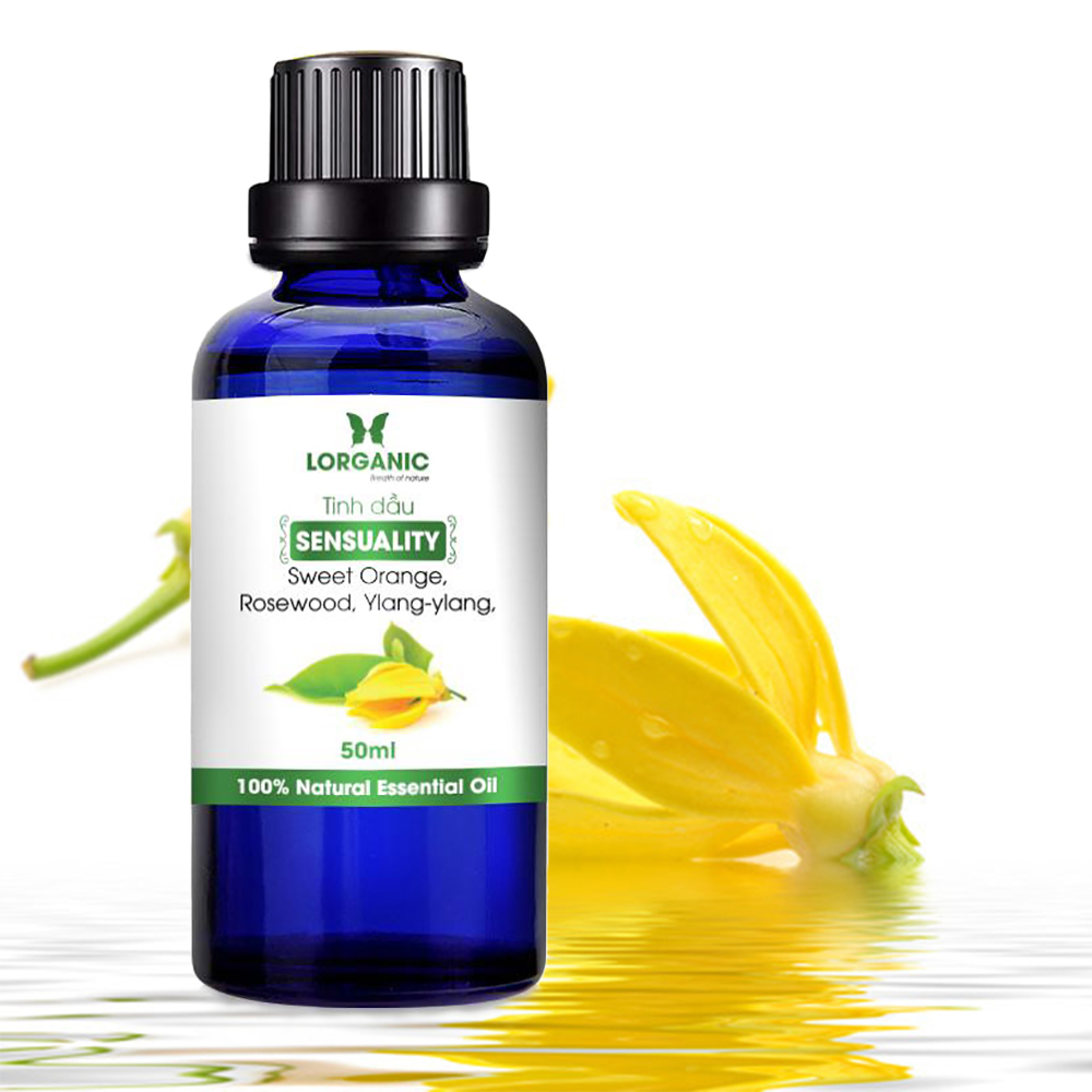 Tinh Dầu Quyến Rũ Sensual Lorganic / Tinh dầu thiên nguyên chất.
