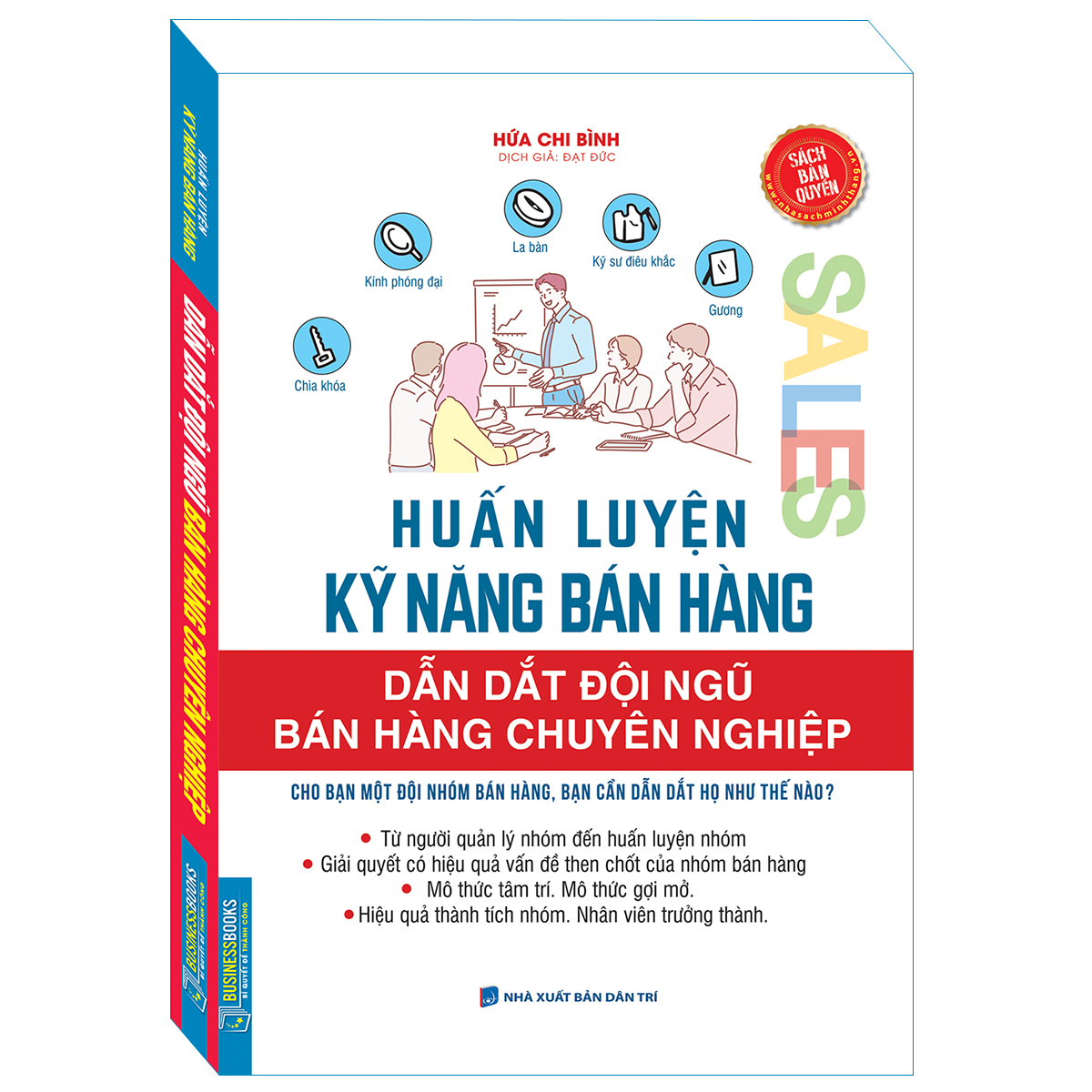 Businessbooks - Huấn Luyện Kỹ Năng Bán Hàng - Dẫn Dắt Đội Ngũ Bán Hàng Chuyên Nghiệp