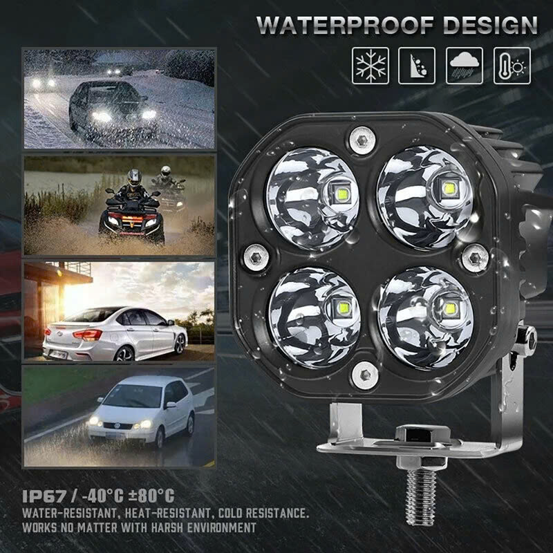 Siêu Sáng Đèn L4X ZTUN Mẫu Mới – Chống Nước, Đẳng Cấp VIP, Lắp Được Mọi Loại Xe