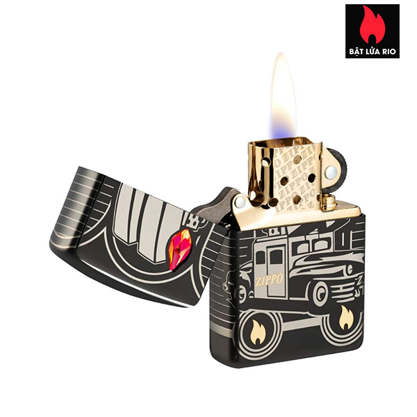 Zippo 48692 – Zippo 2023 Collectible Of The Year – Zippo Car 75th Anniversary Asia Pacific Limited Edition – Zippo COTY 2023 – Honoring 75 Years Of The Zippo Car