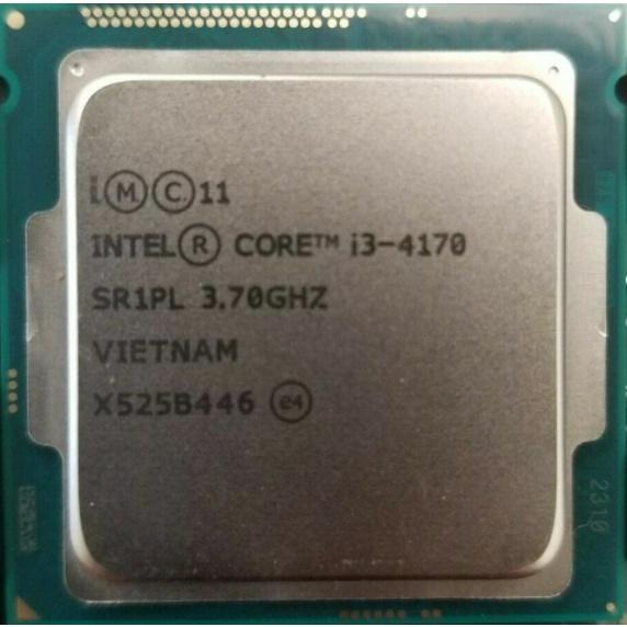 Bộ xử lý Intel Core i3-4130 i3-4150 i3-4160 i3-4170 lắp main h81 b85 kèm keo tản nhiệt - Hàng Chính Hãng