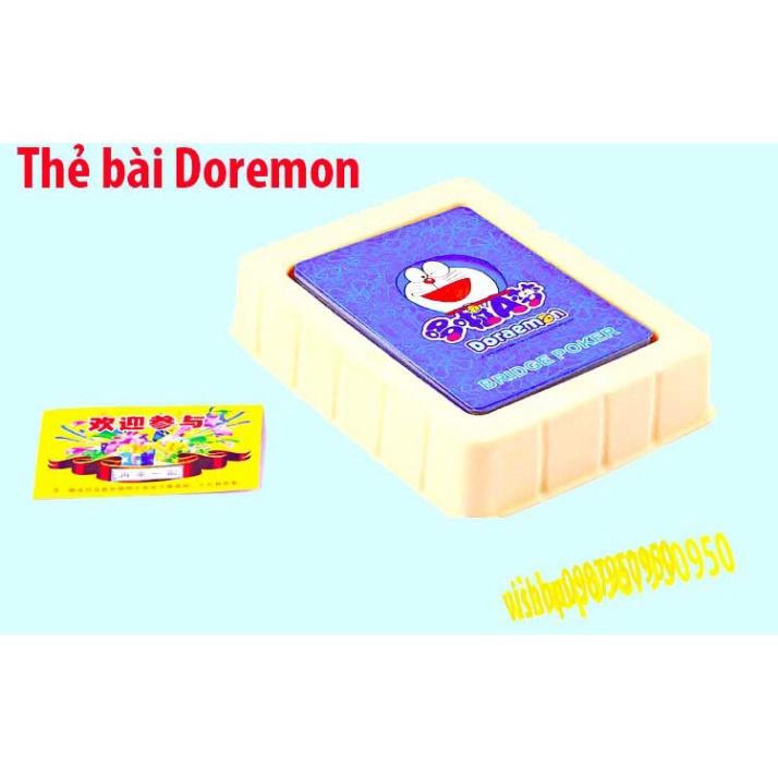 Bộ 54 lá bài doraemon loại tốt kéo búa bao