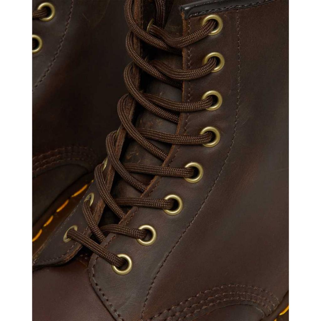 Giày Dr. Martens Hoàng Phúc 1460 Crazy Horse Leather Lace Up Boots Cao Cấp Thời Trang Nam