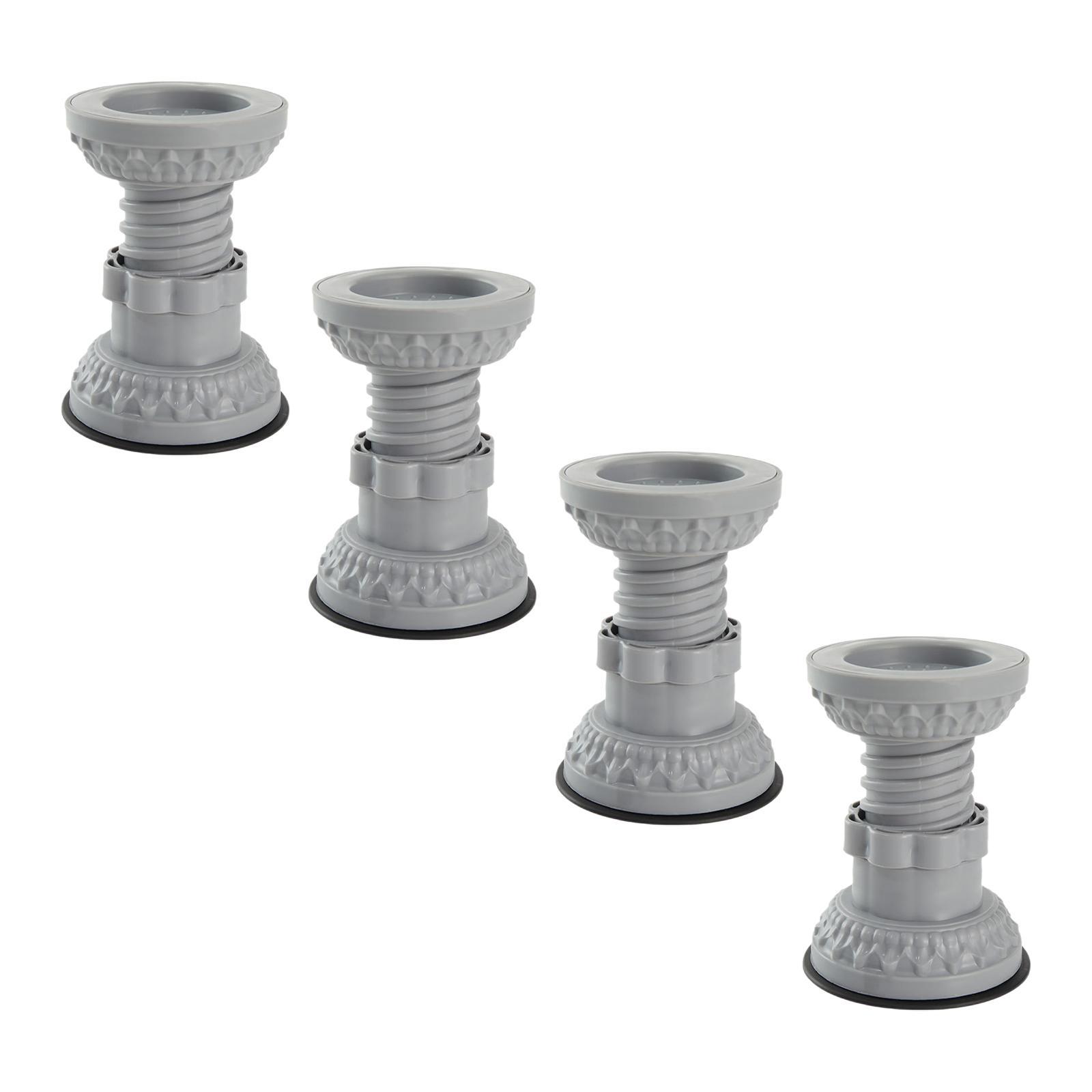 Washing Machine Anti Pad Shockproof Easy to Use Rubber Pad Anti Vibration Pads Heavy Duty Noise Cancelling Non Slip for Kitchen Dorm 4 Pack