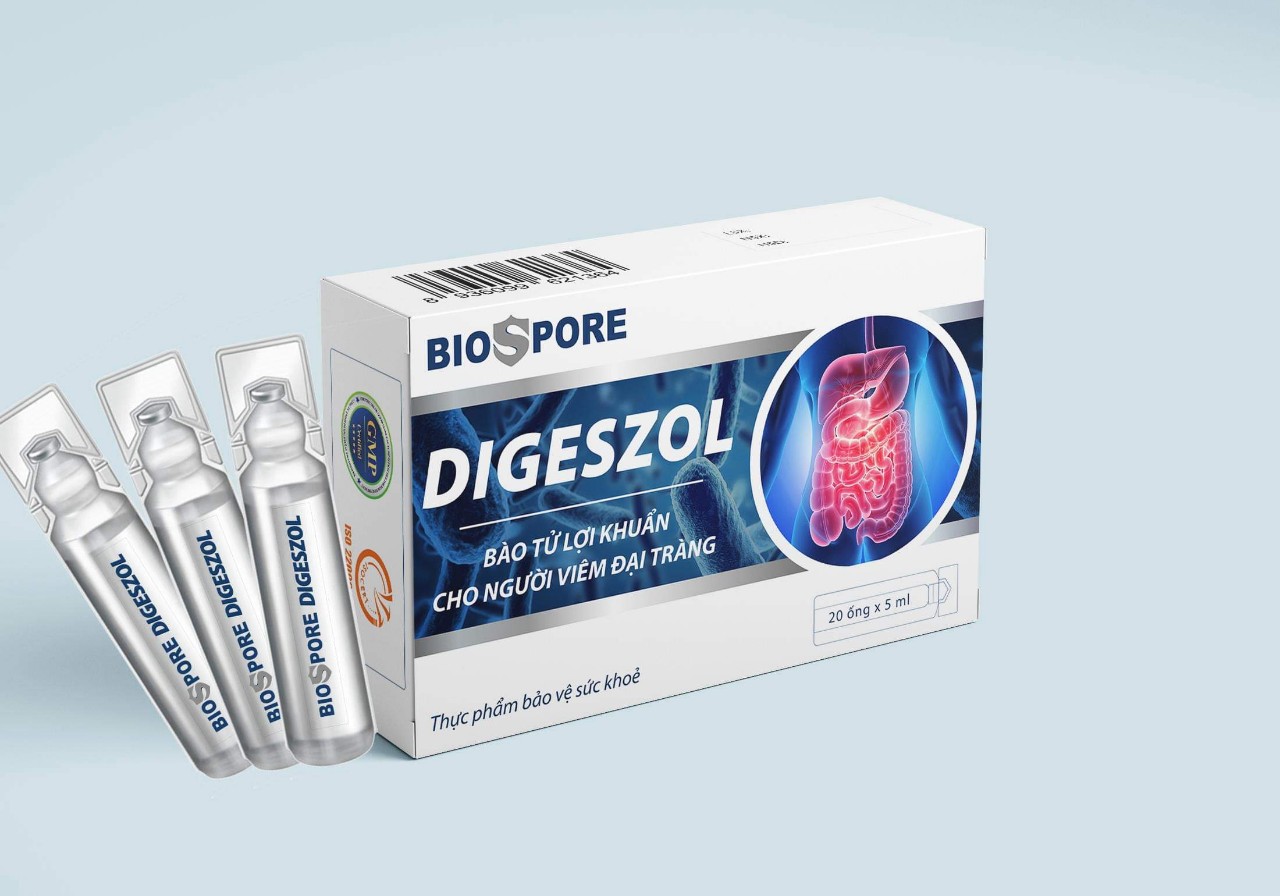 BioSpore Digeszol-Bào tử lợi khuẩn cho người viêm đại tràng