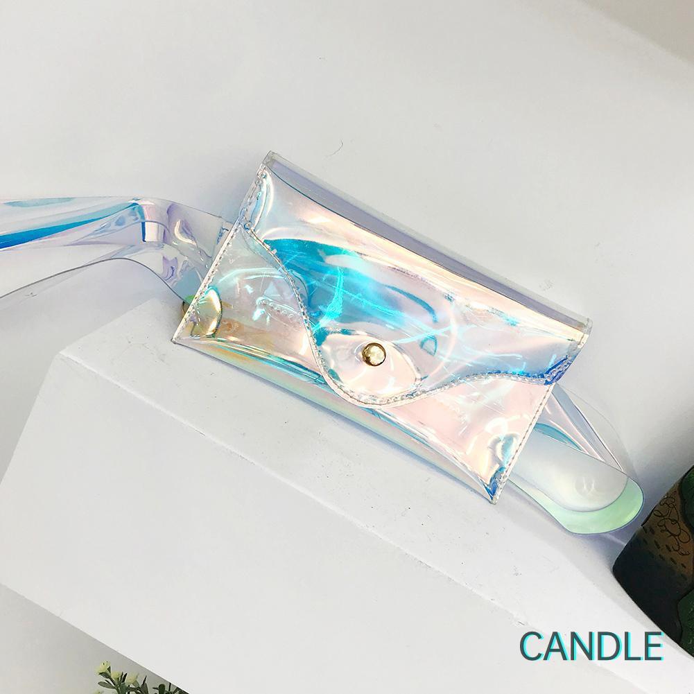 Túi Đeo Chéo Chất Liệu Nhựa Pvc Trong Suốt Thời Trang Cho Nữ