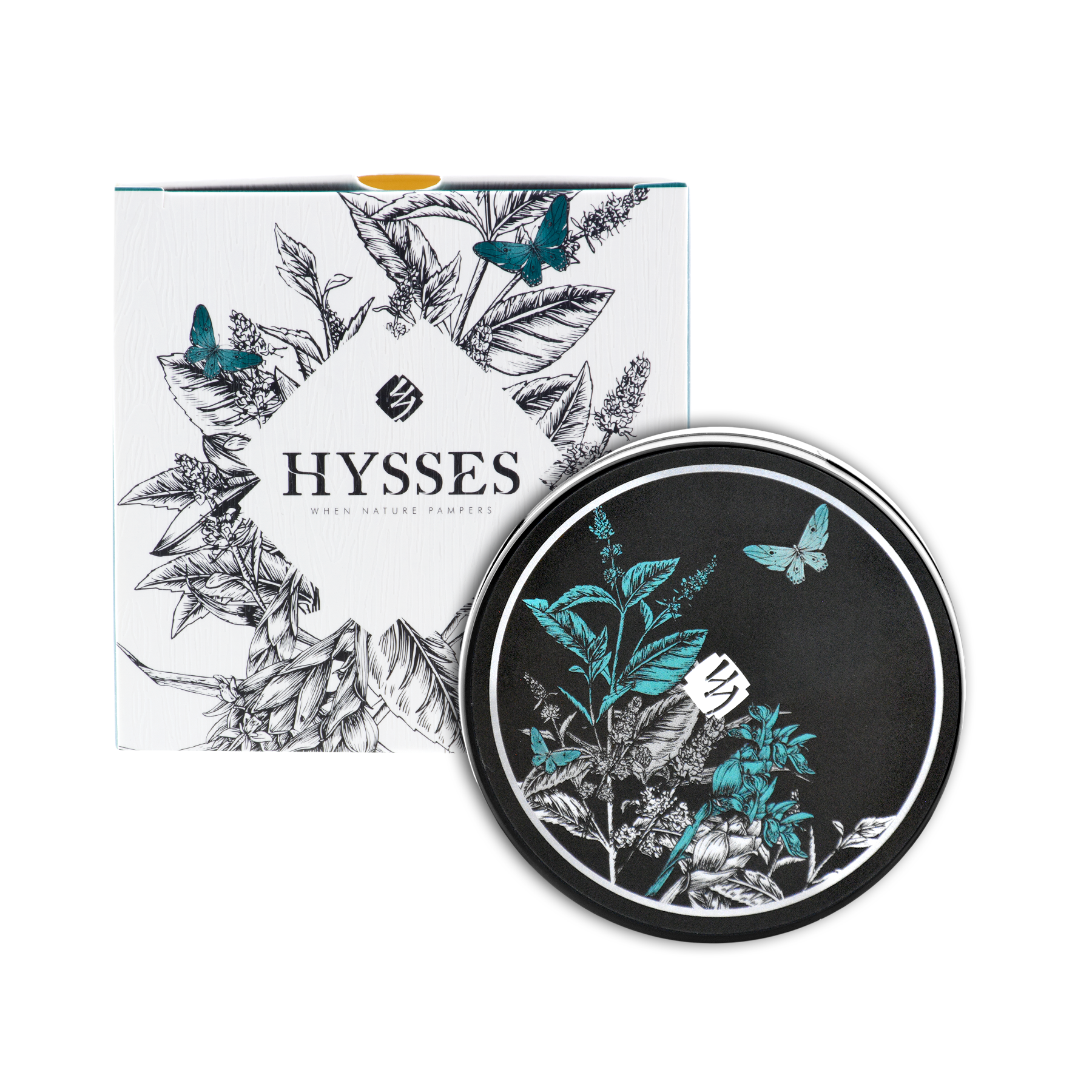 Muối Tẩy Tế Bào Chết Cao Cấp Hysses Salt Scrub Giúp Kháng Khuẩn, Làm Sạch Lỗ Chân Lông, Tăng Cường Lưu Thông Máu, Thư Giãn Cơ Với Tinh Dầu Gừng - Bạc Hà Hữu Cơ Tự Nhiên