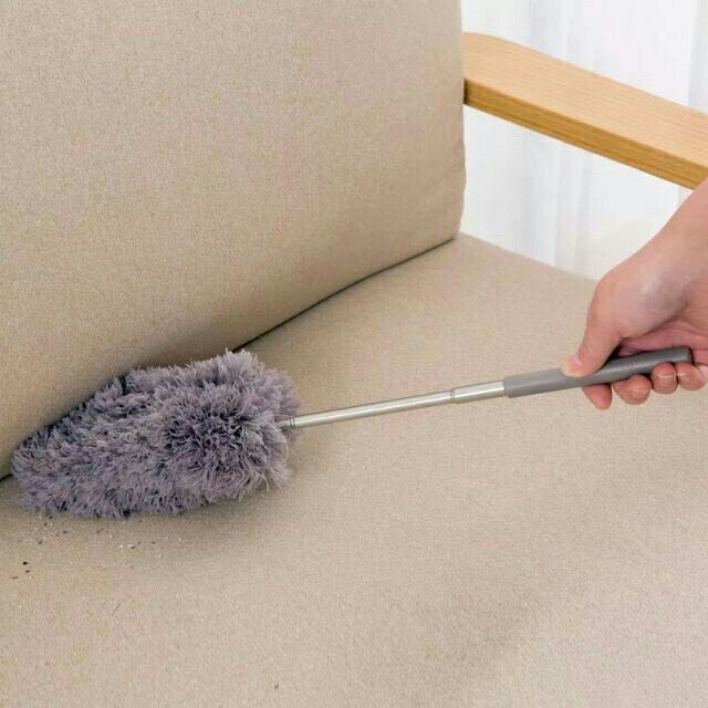 Chổi Quét Trần Phủi Bụi Cán Dài 2.8 Mét Bằng Sợi Vải Siêu Nhỏ Inox Có Thể Rút Gọn Z- Egreen Dùng 1 lần