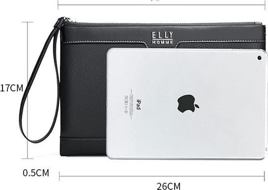 Túi clutch nam da thật ELLY HOMME – ECM1