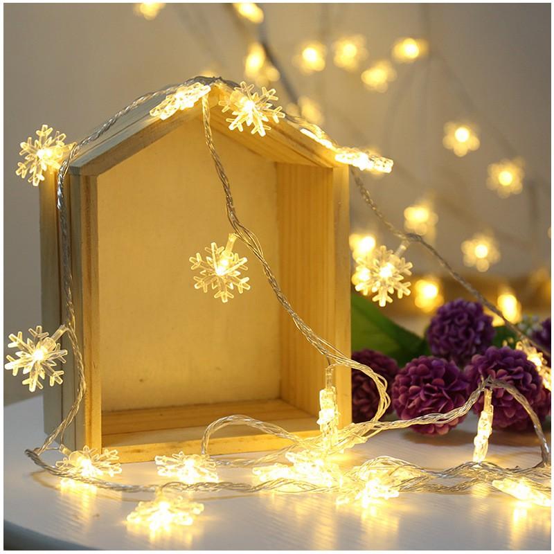 Đèn LED Bông Tuyết Decor siêu đẹp - Trang trí tranh vải, nhà cửa