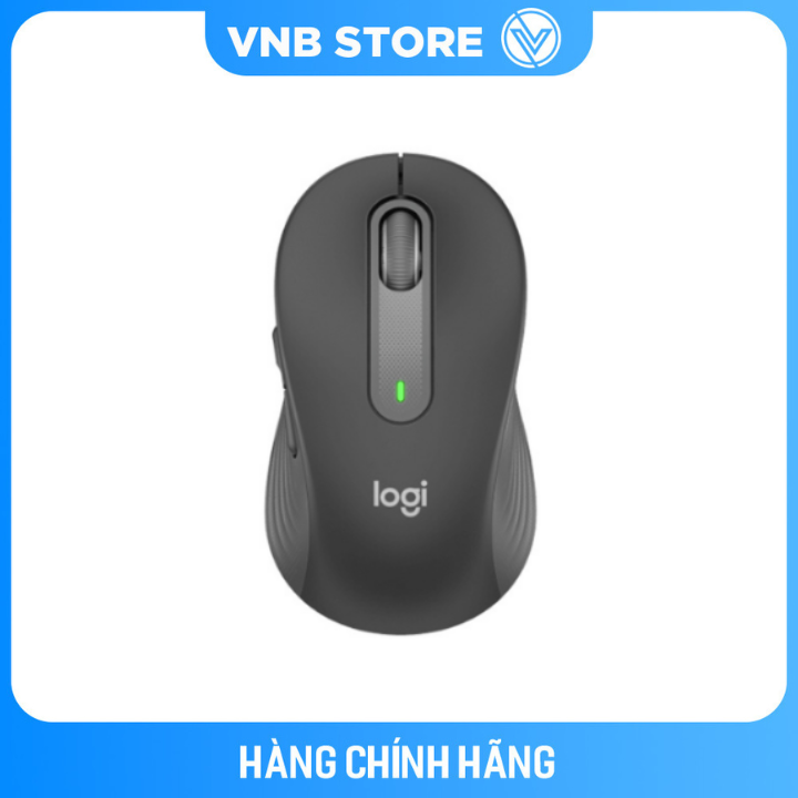 Chuột không dây Logitech Signature M650 màu xám đen-Hàng chính hãng