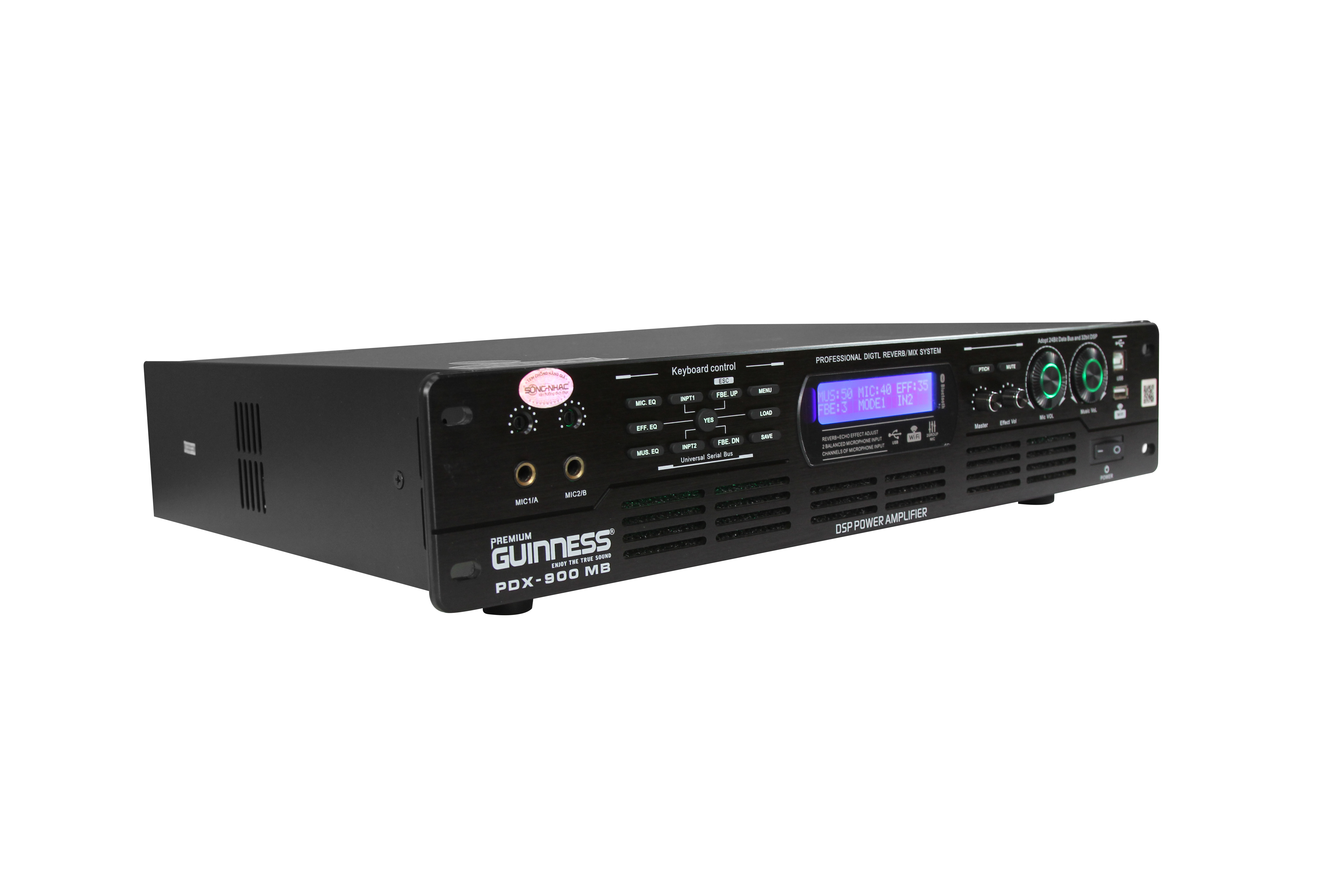 Power Mixer Amplifier - Cục đẩy công suất GUINNESS Premium PDX - 900 MB | Hàng nhập khẩu