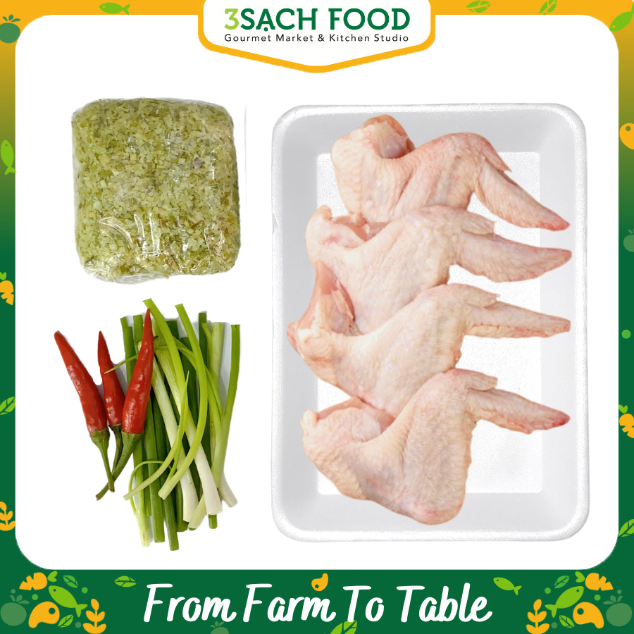 Cánh Gà Ướp Sả Ớt 3S
