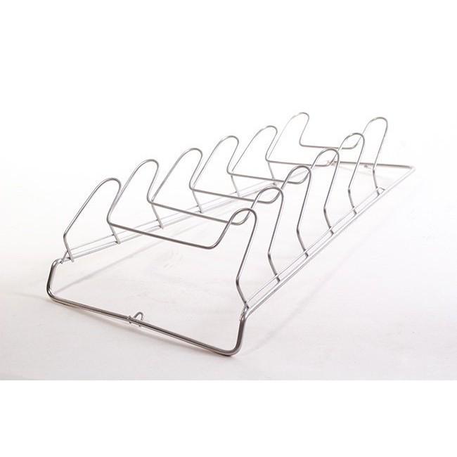 Giá treo vung nồi chất liệu inox 6 tầng tiện lợi