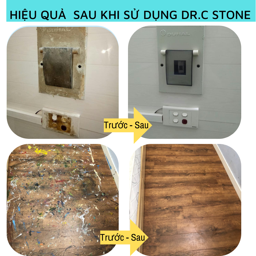 DUNG DỊCH LÀM SẠCH VÀ BẢO DƯỠNG SÀN ĐÁ Dr.C Stone CHÍNH HÃNG