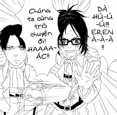 đại chiến titan - doujinshi về eremika chapter 11 3