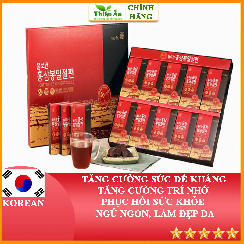 Hồng Sâm Lát Tẩm Mật Ong 200g Deadong