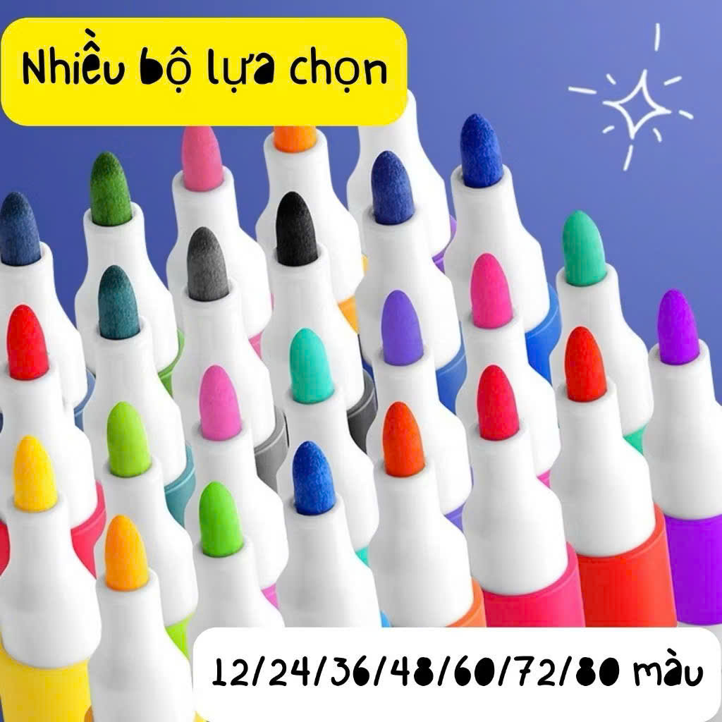 Bút Màu Acrylic Marker Tăng 50% Mực, Vẽ Trên Mọi Chất Liệu, Có Thể Vẽ Chồng Màu - HÀNG CHÍNH HÃNG MINIIN